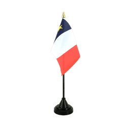 Acadie Mini drapeau de table 10 x 15 cm