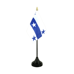 Tischflagge Gambier Inseln - 10 x 15 cm