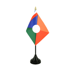 Mini drapeau Réunion