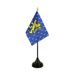 Franche Comté Mini drapeau de table 10 x 15 cm
