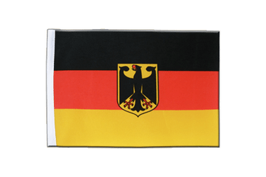Deutschland Dienstflagge Flagge - 15 x 22 cm Satin
