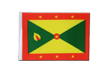 Grenada Satin Flagge 15 x 22 cm