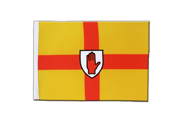 Ulster - Satin Flagge 15 x 22 cm