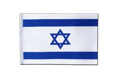 Israel Flagge - 15 x 22 cm Satin