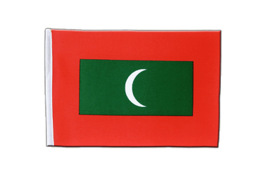 Maldives Flag - 6x9", Satin