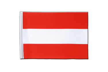 Österreich Satin Flagge 15 x 22 cm