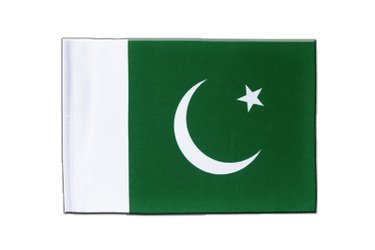 Pakistan Flagge - 15 x 22 cm Satin