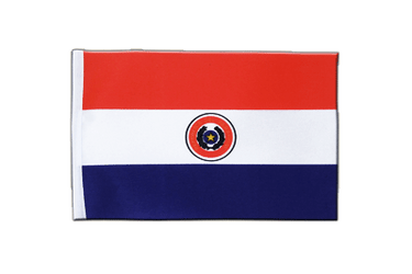 Paraguay Satin Flagge 15 x 22 cm