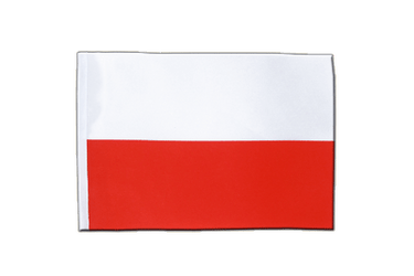 Polen Flagge - 15 x 22 cm Satin