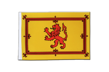 Schottland Royal Satin Flagge 15 x 22 cm