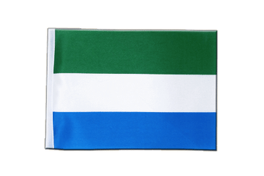 Sierra Leone Flag - 6x9", Satin