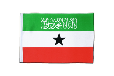 Somaliland Satin Flagge 15 x 22 cm