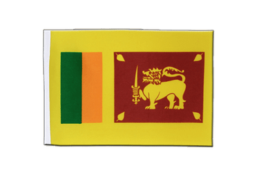 Sri Lanka Flagge - 15 x 22 cm Satin