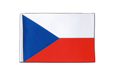 Tschechien Satin Flagge 15 x 22 cm