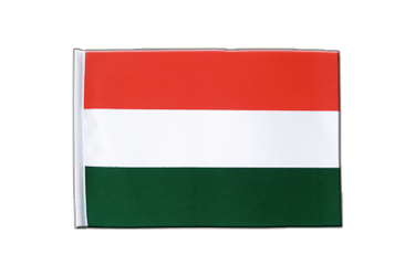 Hungary Satin Flag 6x9"