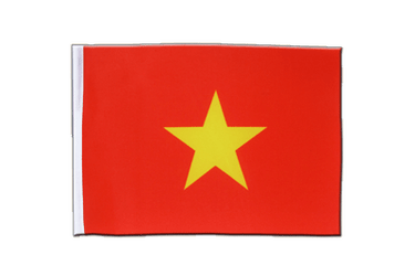 Drapeau en satin Viêt Nam Vietnam - 15 x 22 cm