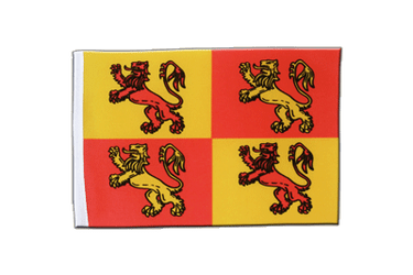 Owain Glyndwr Pays de Galles Royal Drapeau en satin 15 x 22 cm