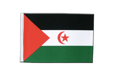 Western Sahara Satin Flag 6x9"