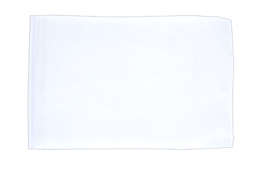Weiße Flagge - 30 x 45 cm