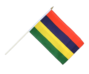 Mauritius Stockflagge 30 x 45 cm