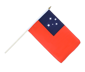 Samoa Stockflagge 30 x 45 cm