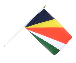 Stockflagge Seychellen - 30 x 45 cm