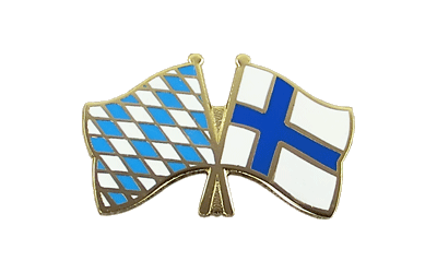 Bayern + Finnland Freundschaftspin