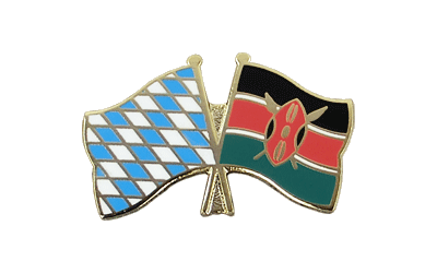 Bayern + Kenia Freundschaftspin