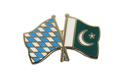 Bayern + Pakistan Freundschaftspin