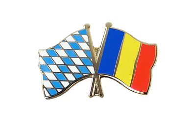 Bayern + Rumänien Freundschaftspin