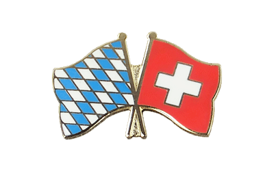 Bayern + Schweiz Freundschaftspin