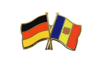 Deutschland + Andorra Freundschaftspin