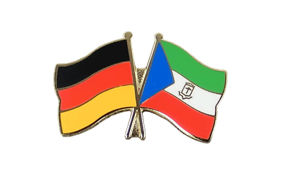 Deutschland + Äquatorial Guinea Freundschaftspin