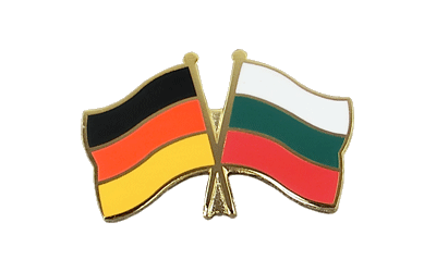 Deutschland + Bulgarien Freundschaftspin