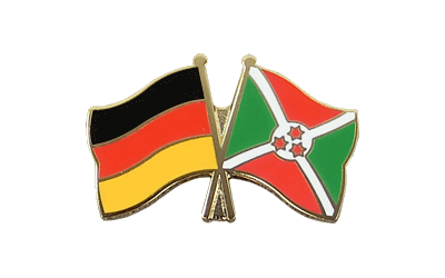 Deutschland + Burundi Freundschaftspin