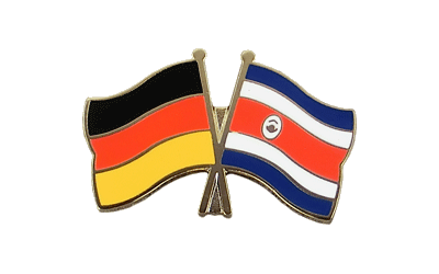 Deutschland + Costa Rica Freundschaftspin