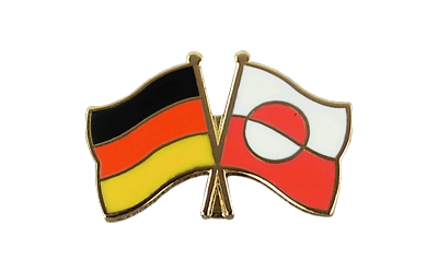 Deutschland + Grönland Freundschaftspin