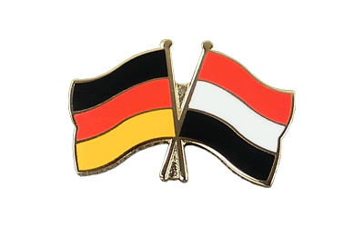 Deutschland + Jemen Freundschaftspin
