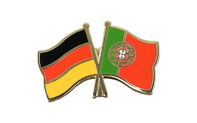 Deutschland + Portugal Freundschaftspin