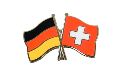 Deutschland + Schweiz Freundschaftspin
