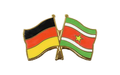 Deutschland + Surinam Freundschaftspin