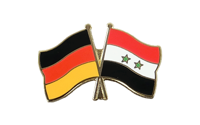 Deutschland + Syrien Freundschaftspin