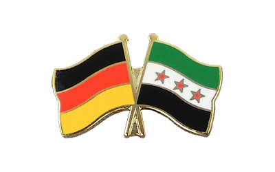 Deutschland + Syrien 1932-1958 Freundschaftspin