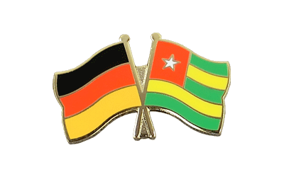 Deutschland + Togo Freundschaftspin