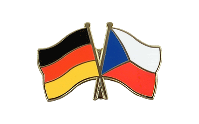 Deutschland + Tschechien Freundschaftspin