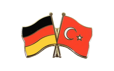 Deutschland + Türkei Freundschaftspin