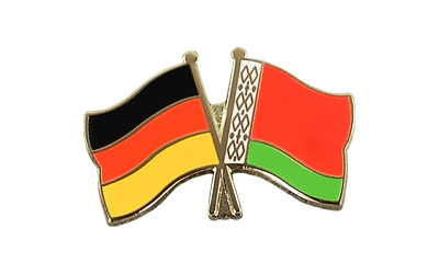 Deutschland + Weißrussland Freundschaftspin