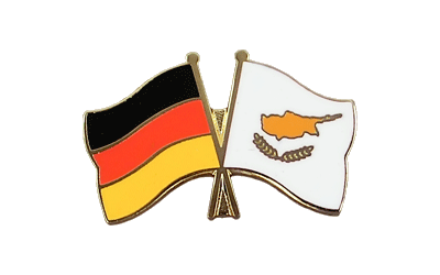 Deutschland + Zypern Freundschaftspin