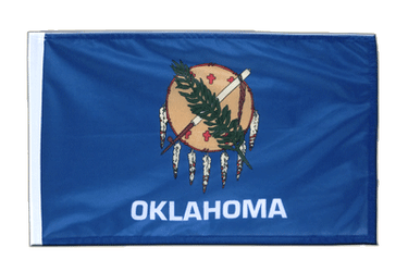 Oklahoma 12x18 in Flag