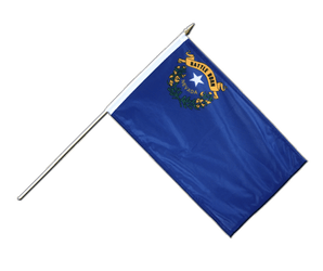 Stockflagge Nevada - 30 x 45 cm PRO